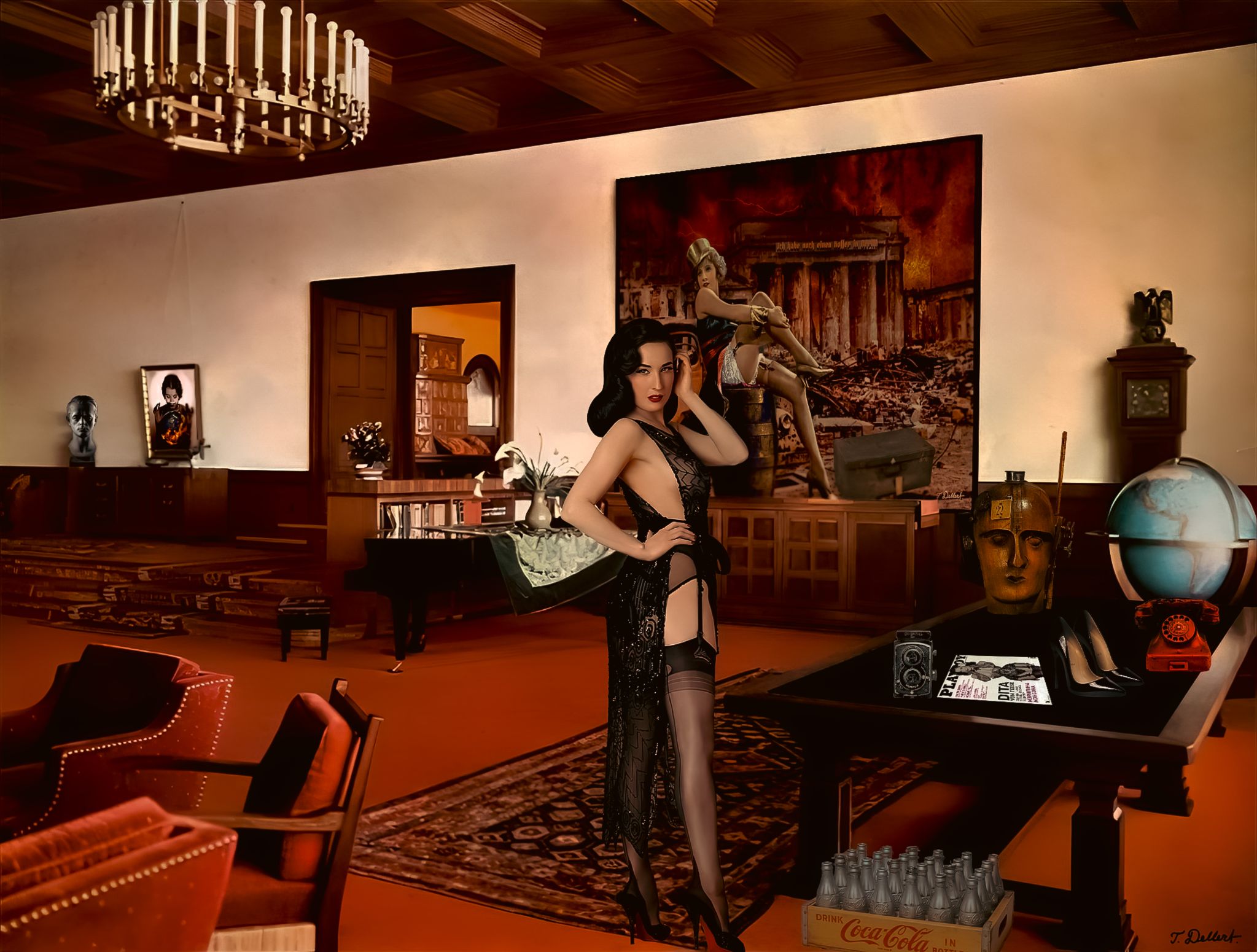 Dita in  the Living or Dying Room  copy 2